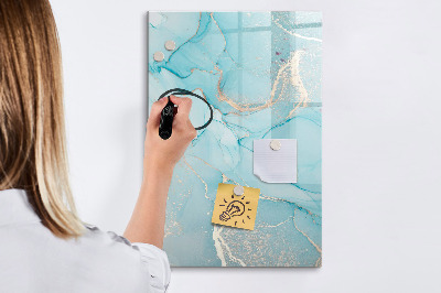 Tableau effaçable magnétique Un tableau coloré pour les photos et les notes