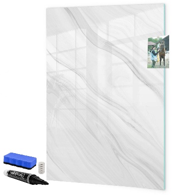Tableau magnétique effaçable Tableau élégant pour photos et notes