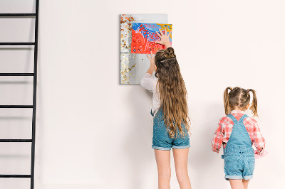 Tableau magnétique effaçable Tableau créatif pour photos et notes
