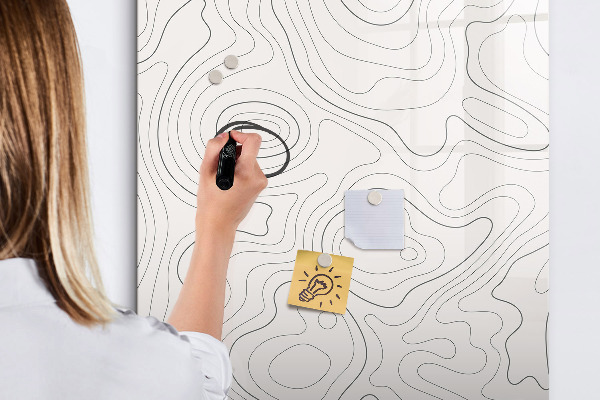 Tableau magnétique effaçable Une façon créative de présenter vos photos