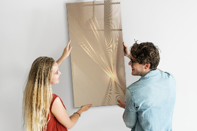 Tableau effaçable magnétique Panneau d'affichage photo moderne