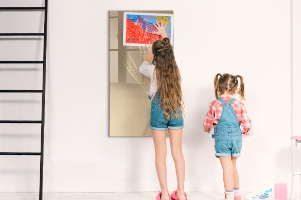 Tableau effaçable magnétique Panneau d'affichage photo moderne