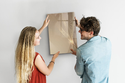 Tableau effaçable magnétique Panneau d'affichage photo moderne