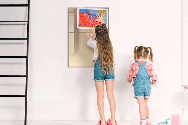 Tableau effaçable magnétique Panneau d'affichage photo moderne