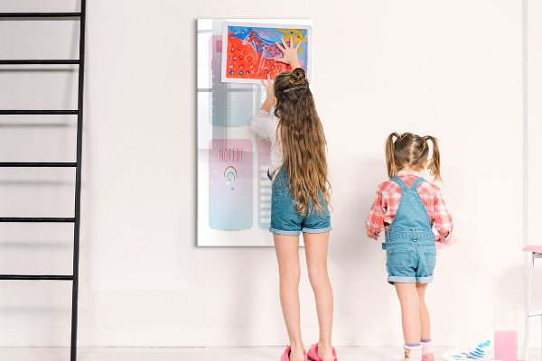 Tableau effaçable magnétique Planifier avec joie et créativité
