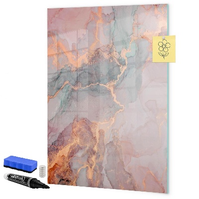Tableau magnétique effaçable Un tableau élégant pour les notes et les photos