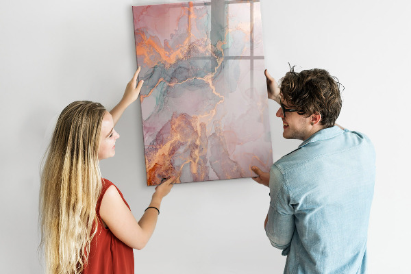 Tableau magnétique effaçable Un tableau élégant pour les notes et les photos