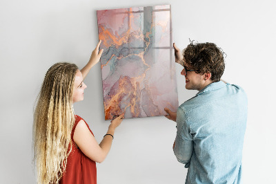 Tableau magnétique effaçable Un tableau élégant pour les notes et les photos