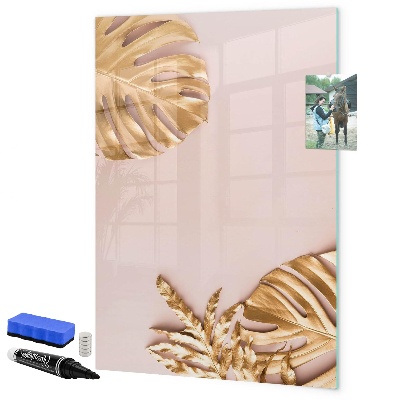 Tableau effaçable magnétique Un tableau élégant pour les notes et les photos