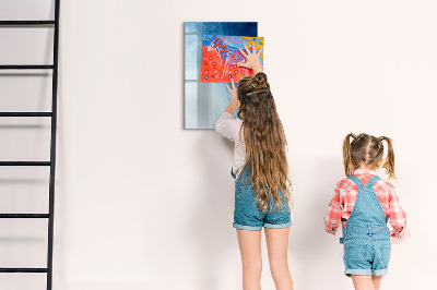 Tableau magnétique effaçable Tableau magnétique pour photos et notes