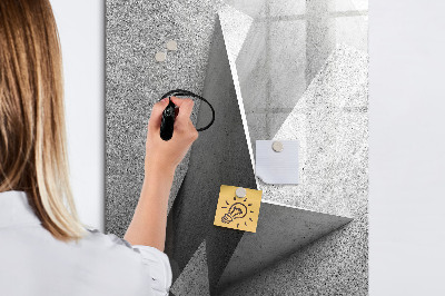 Tableau magnétique effaçable Panneau d'affichage photo moderne