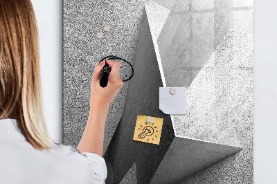 Tableau magnétique effaçable Panneau d'affichage photo moderne