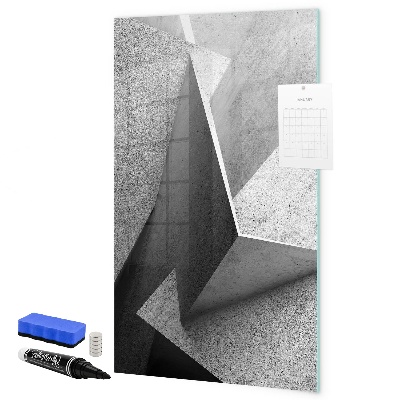 Tableau magnétique effaçable Panneau d'affichage photo moderne