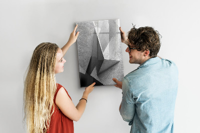 Tableau magnétique effaçable Panneau d'affichage photo moderne