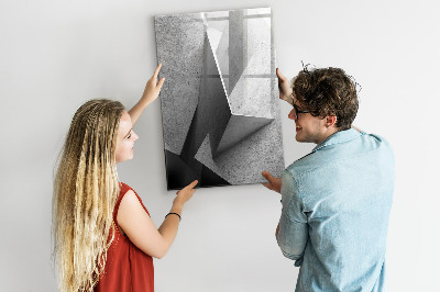 Tableau magnétique effaçable Panneau d'affichage photo moderne