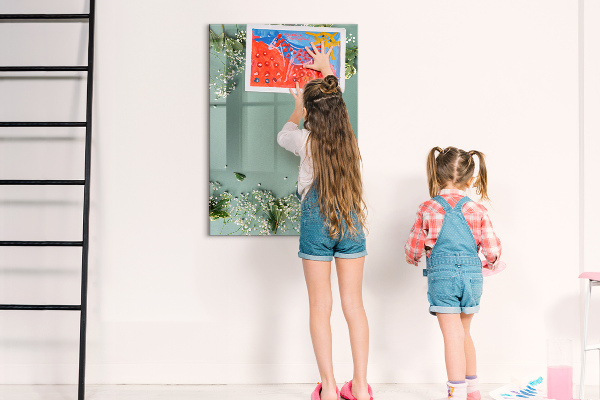 Tableau magnétique effaçable Un lieu créatif pour les souvenirs et les photos
