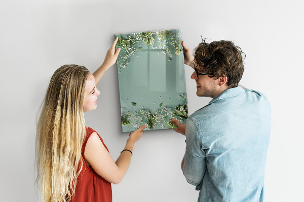 Tableau magnétique effaçable Un lieu créatif pour les souvenirs et les photos