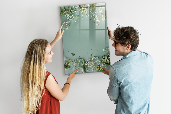 Tableau magnétique effaçable Un lieu créatif pour les souvenirs et les photos