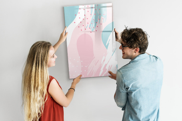 Tableau effaçable magnétique Un tableau coloré pour les photos et les notes