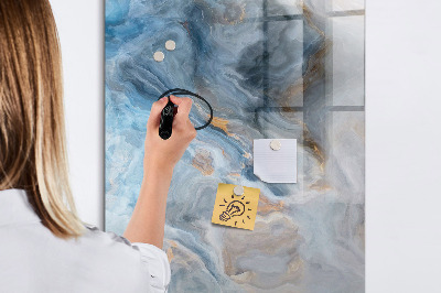 Tableau magnétique effaçable Tableau moderne pour notes et photos