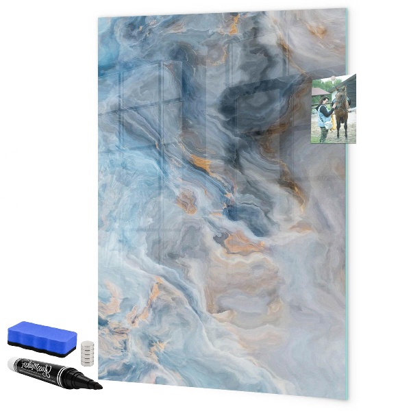Tableau magnétique effaçable Tableau moderne pour notes et photos