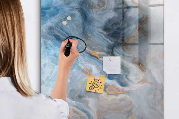 Tableau magnétique effaçable Tableau moderne pour notes et photos