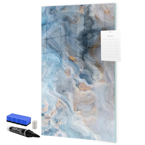 Tableau magnétique effaçable Tableau moderne pour notes et photos