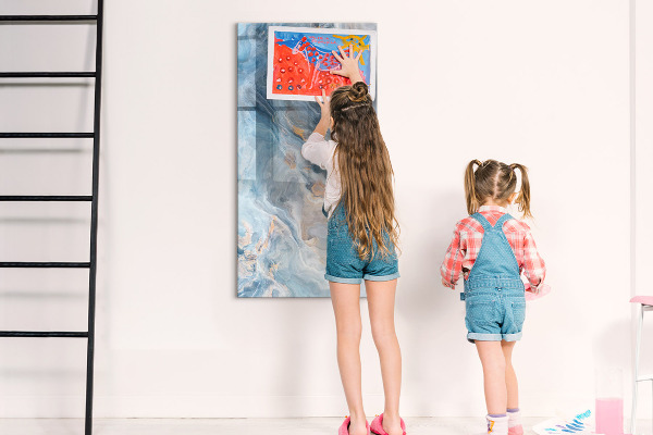 Tableau magnétique effaçable Tableau moderne pour notes et photos