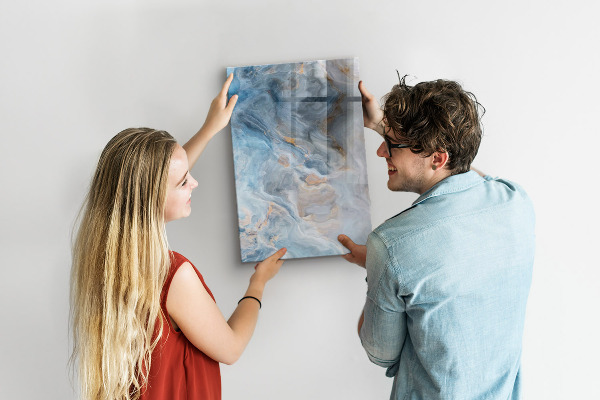 Tableau magnétique effaçable Tableau moderne pour notes et photos