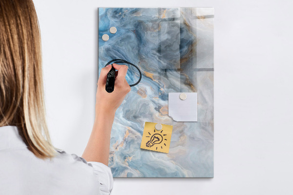 Tableau magnétique effaçable Tableau moderne pour notes et photos