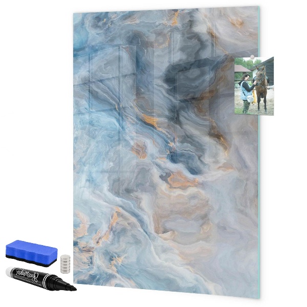 Tableau magnétique effaçable Tableau moderne pour notes et photos