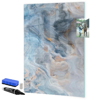 Tableau magnétique effaçable Tableau moderne pour notes et photos