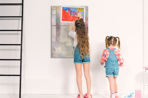 Tableau magnétique effaçable Tableau créatif pour photos et notes