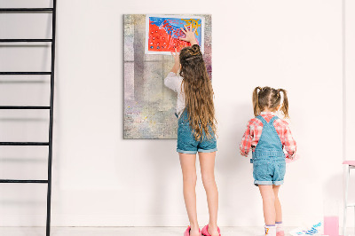 Tableau magnétique effaçable Tableau créatif pour photos et notes