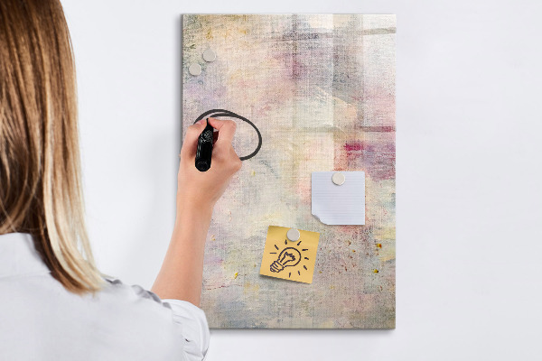 Tableau magnétique effaçable Tableau créatif pour photos et notes