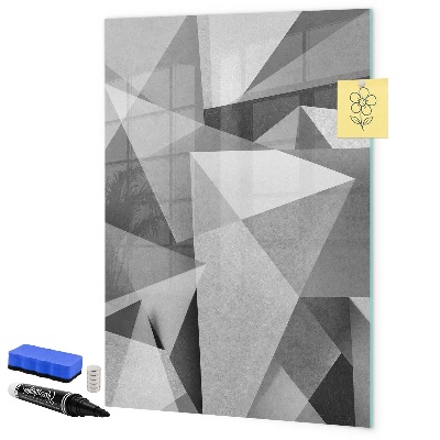 Tableau effaçable magnétique Tableau moderne pour notes et photos