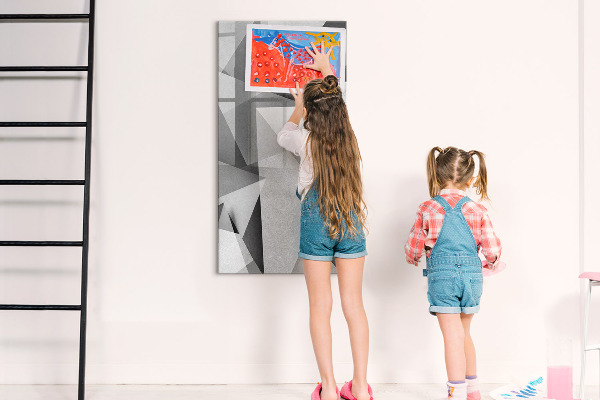 Tableau effaçable magnétique Tableau moderne pour notes et photos