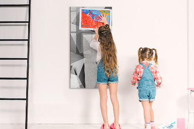 Tableau effaçable magnétique Tableau moderne pour notes et photos