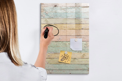 Tableau effaçable magnétique Tableau élégant pour photos et notes