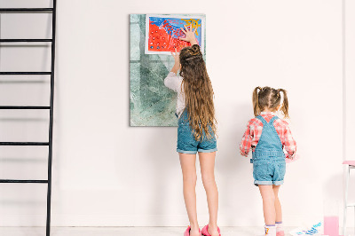 Tableau magnétique effaçable Tableau magnétique pour photos et notes
