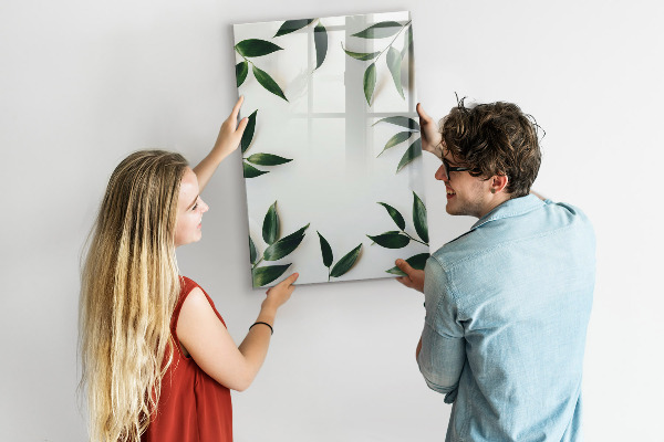 Tableau magnétique effaçable Tableau vert pour photos et notes