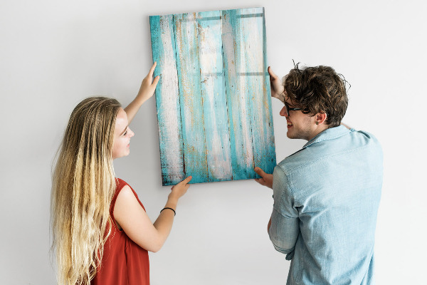 Tableau effaçable magnétique Un tableau coloré pour les photos et les notes