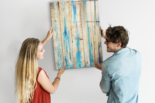 Tableau magnétique effaçable Tableau élégant pour photos et notes