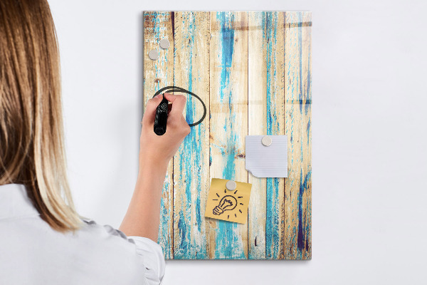 Tableau magnétique effaçable Tableau élégant pour photos et notes