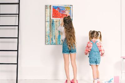 Tableau magnétique effaçable Tableau élégant pour photos et notes