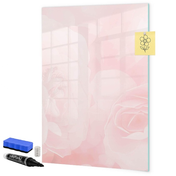 Tableau magnétique effaçable Tableau élégant pour photos et notes