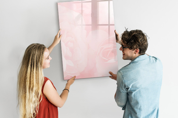 Tableau magnétique effaçable Tableau élégant pour photos et notes