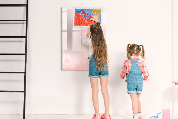 Tableau magnétique effaçable Tableau élégant pour photos et notes