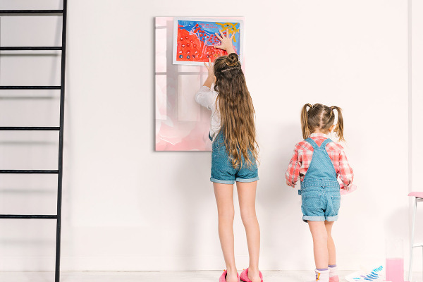 Tableau magnétique effaçable Tableau élégant pour photos et notes