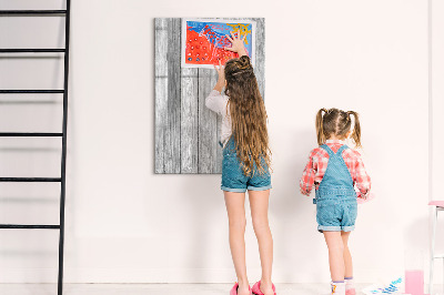 Tableau magnétique effaçable Tableau élégant pour photos et notes